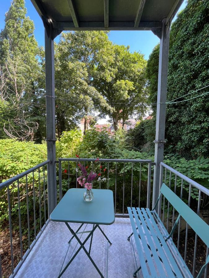 Ferienwohnung Burghof im Herzen Flensburgs Exterior foto